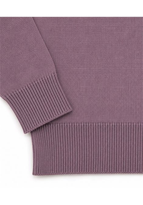 Pull con logo PAOLO PECORA KIDS | PP4393LAVANDA
